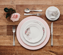 Ver imagem 3 de Prato Raso Porcelana 27 cm Decoração Vitória Porcelana Schmidt