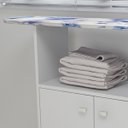 Ver imagem 4 de Tábua de Passar Roupa Com Armário 2 Portas Para Lavanderia: Branco