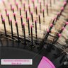 Escova Multifuncional Rosa 3 em 1 Seca Alisa Modela Cabelos - 5