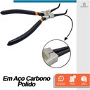 Ver imagem 3 de Alicate Extrator de Anel Retenção Interno Modelo Curvo 7 Polegadas - Starfer