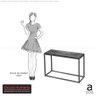 Mesa de Apoio Meridiano P/ Braço de Sofá Nud Destack Moveis - 7