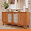 Ver imagem 6 de Buffet para Sala de Jantar em Mdf com Tela Isa Cimol Cinamomo