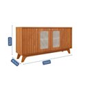 Ver imagem 3 de Buffet para Sala de Jantar em Mdf com Tela Isa Cimol Cinamomo