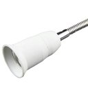 Ver imagem 5 de Soquete 60cm Haste Flexível Lâmpada Interruptor Tomada Luminária E27 Socket Articulado Iluminação Nã
