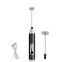 Ver imagem 1 de Mini Mixer Batedor Elétrico Bebidas e Ovos Portátil Preto
