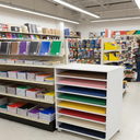 Ver imagem 1 de Porta Cartolinas Eva Color Set A1 Armário para Papelaria Mdf Branco