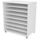 Ver imagem 6 de Porta Cartolinas Eva Color Set A1 Armário para Papelaria Mdf Branco