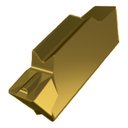 Ver imagem 1 de Inserto Torneamento Aresta Única Corte e Canal 16.4mm X 3mm X 0.4mm - Prament Lcmr 031604-m:t8330