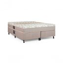 Ver imagem 1 de Cama Box + Colchão Castor Queen Class One Face Pocket 158x198x52cm