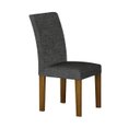 Ver imagem 3 de Cadeira para Mesa de Jantar 2 Unidades Napoli Mdf - Leifer