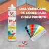 ADESIVO SELANTE PU - COLORS - TUBO  400g VERMELHO, VERDE, AMARELO , AZUL , LARANJA - 1