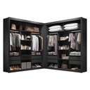 Ver imagem 5 de Closet Casal Premium 8 Gavetas Amoudi Móveis Preto