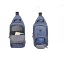 Ver imagem 5 de Mochila transversal dois compartimentos Lifestyle Wenger Cinza