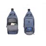 Mochila transversal dois compartimentos Lifestyle Wenger Cinza - 5