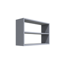 Ver imagem 1 de Nicho Decorativo Retangular com Prateleira 60x40x20 Mdf Plancasa:azul Sereno