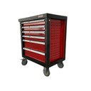 Ver imagem 4 de Carrinho de Ferramentas Vermelho com 160 Peças e 6 Gavetas - Cromo Vanádio