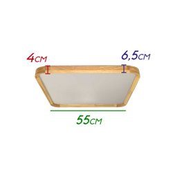 Plafon Tora Madeira 56CM LED 48W ZM-005-wood Starlux ST2510 - 2