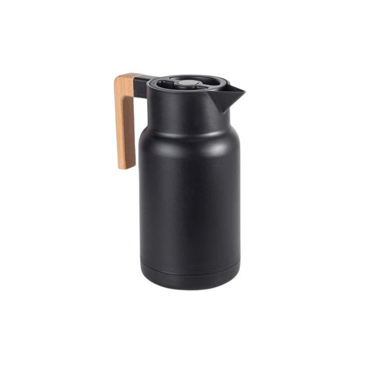 Garrafa Térmica Plástico Organic 1 Litro Preto