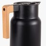 Garrafa Térmica Plástico Organic 1 Litro Preto - 2