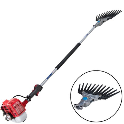 Derriçadeira Portátil de Café Nakashi Com Haste Longa de 1500mm + 01 Óleo Castrol Stihl 2t