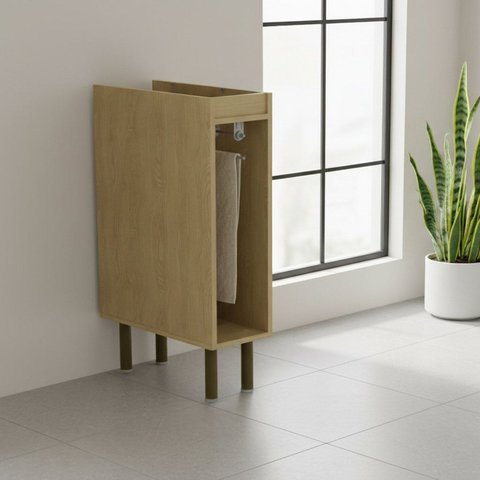 Balcão para Cozinha com Porta Toalhas Nanda Nature