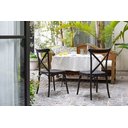 Ver imagem 5 de Kit 4 Cadeiras Katrina Preta de Jantar de Polipropileno e Fibra de Vidro