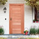 Ver imagem 1 de Porta de Madeira Folha 210cmx90cmx3cm Pe30 Esel