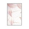 Quadro Decorativo 60x80cm Canvas Textura da Natureza Folhas Suaves Flnt054 - 1