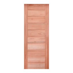 Kit Porta de Madeira Vitrô Direita 110cmx213cmx12cm PE30 Esel - 3