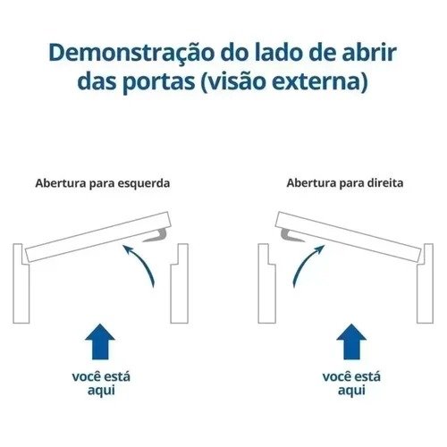 Kit Porta de Madeira Vitrô Direita 156cmx213cmx12cm PE30 Esel - 5