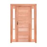 Kit Porta de Madeira Vitrô Direita 156cmx213cmx12cm PE30 Esel - 3