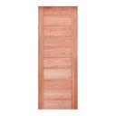 Ver imagem 5 de Kit Porta de Abrir Direita Madeira 2 Vitrô 213cmx146cmx12cm PE30