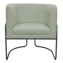 Ver imagem 4 de Kit 02 Poltronas Decorativas Betina Bouclé Verde Claro Nexta Casa