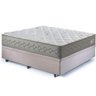 Base Box Baú Casal 138x188 Suede com Colchão New 4 Estações Molas Ensacadas - 4