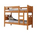 Ver imagem 3 de Beliche com Colchão D23 88x188cm para Quarto Solteiro Mdf C/ Estrado em Madeira Design Robusto Natur