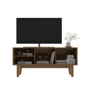 Ver imagem 7 de Rack Ripado 2 Portas 1500mm Naturalle /cristalo - Decibal