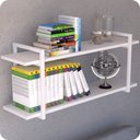 Ver imagem 1 de Prateleira Estilo industrial Para Sala Parede GND BB 100cm