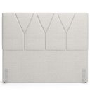 Ver imagem 6 de Cabeceira Cama Box Casal 140cm Aura Linho W01 Champanhe - Mpozenato