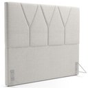 Ver imagem 1 de Cabeceira Cama Box Casal 140cm Aura Linho W01 Champanhe - Mpozenato