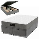 Ver imagem 1 de Cama Box Baú Colchão King Molas Ensacadas Splendido Munhoz