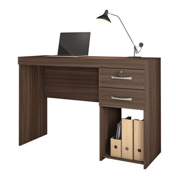 Conjunto para Escritório com Escrivaninha e Estante Livreiro Office Iara Espresso Móveis - 7