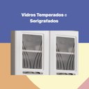 Ver imagem 6 de Armário de Cozinha de Aço Kit Triplo 120cm Clara Multimóveis CR6150 Branco