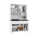 Ver imagem 4 de Armário de Cozinha de Aço Kit Triplo 120cm Clara Multimóveis CR6150 Branco