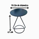 Ver mais imagens de Mesa Lateral de Apoio Maria Pé de Aço Industrial Lançamento