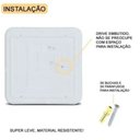 Ver imagem 5 de Lustre Plafon Led 30w 60w Multicolor 43x43 Quadrado Borda Infinita Bivolt