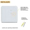 Lustre Plafon Led 30w 60w Multicolor 43x43 Quadrado Borda Infinita Bivolt - 5