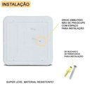 Ver imagem 5 de Lustre Plafon Led 30w 60w Multicolor 43x43 Quadrado Borda Infinita Bivolt