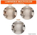 Ver imagem 6 de Lustre Plafon Led 30w 60w Multicolor 43x43 Quadrado Borda Infinita Bivolt