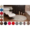 Tapete Redondo 2,00m Quarto Sala Escritório Pelo Macio.:rosa - 6