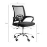 Cadeira de Escritorio Begonia Tela Mesh Ergonomica Giratoria - 4